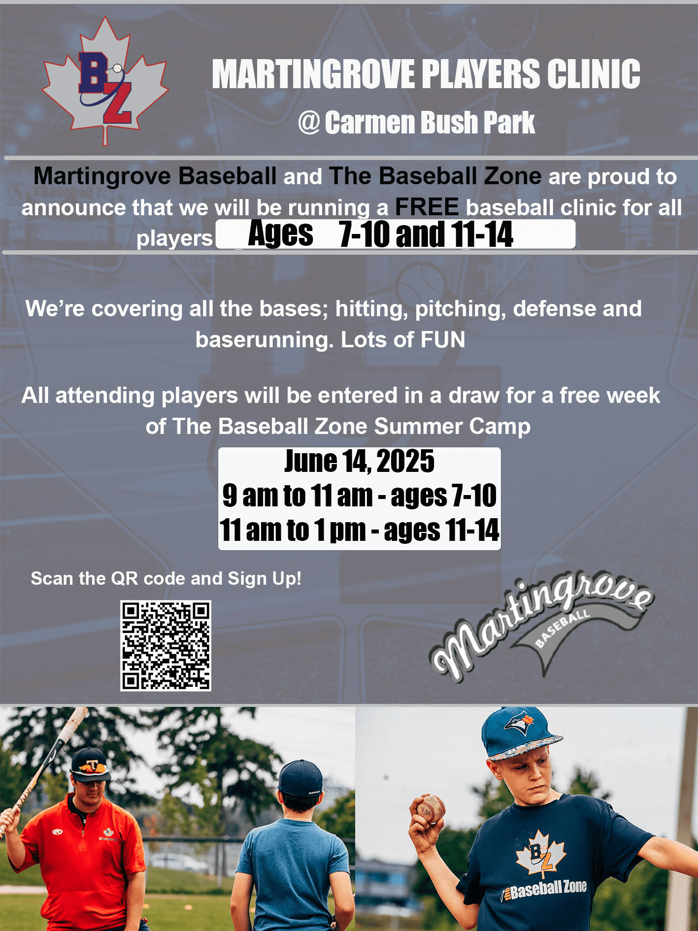 Martingroves Player Clinic 2025